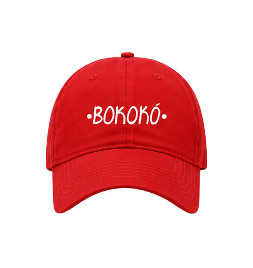 Gorra unisex con logotipo texto Bokokó