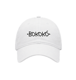Gorra unisex con logotipo texto Bokokó